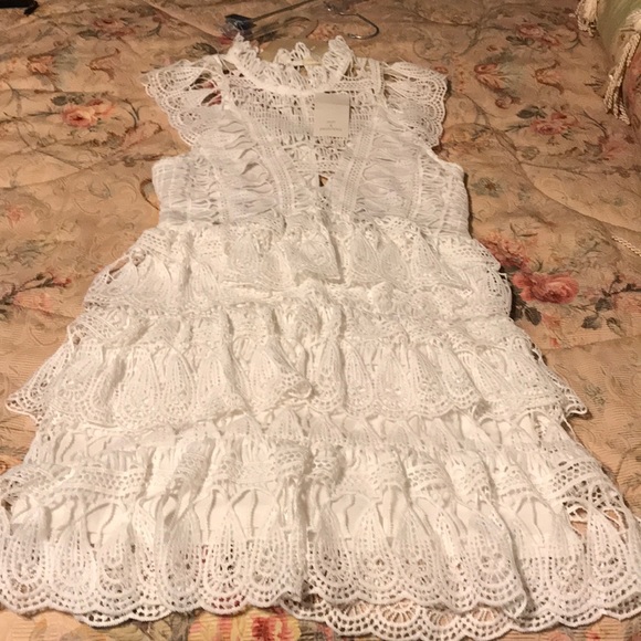 Hot & Delicious Dresses & Skirts - Gorgeous white lace dress